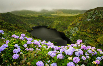 Картинка природа горы calderia long lake