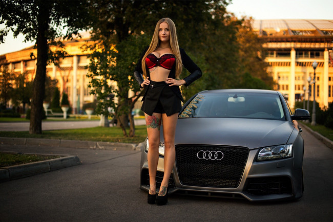 Обои картинки фото автомобили, -авто с девушками, софья, темникова, sofia, temnikova