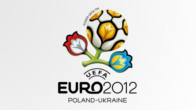 Обои картинки фото спорт, логотипы, турниров, ukraine, poland, 2012, euro
