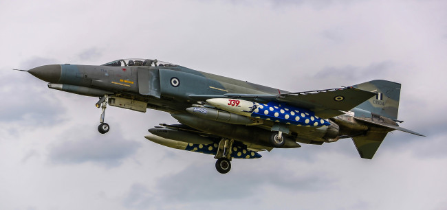 Обои картинки фото f4e, авиация, боевые самолёты, истребитель