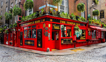 Картинка города дублин+ ирландия бар