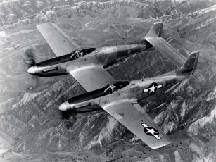 Картинка авиация боевые самолёты north+american+f-82+twin+mustang