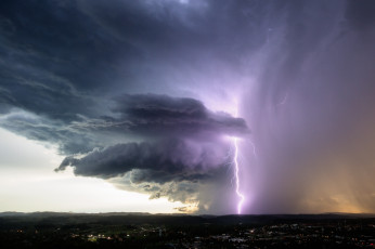 Картинка природа молния +гроза буря