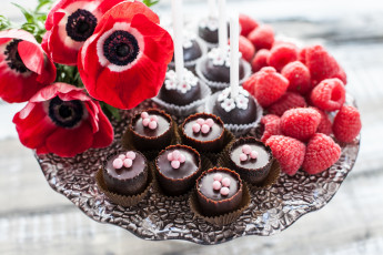 Картинка еда пирожные +кексы +печенье пирожное цветы вкусняшка сладость