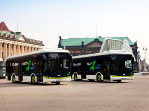 Картинка автомобили автобусы solaris urbino 12 electric 2013г