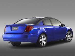 Картинка автомобили saturn синий quad coupe ion