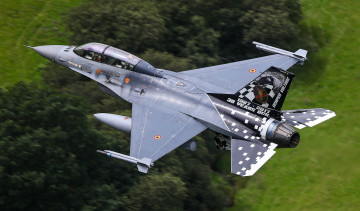 Картинка f-16 авиация боевые+самолёты истребитель