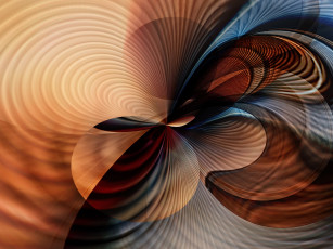 Картинка 3д графика fractal фракталы цвета узор фрактал