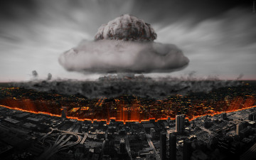 Картинка atomic explosion разное компьютерный дизайн взрывная взрыв атомный волна