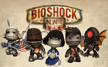 Картинка видео игры bioshock infinite персонажи
