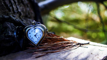 Картинка разное Часы +часовые+механизмы heart autumn clock сердце love часы циферблат стрелки