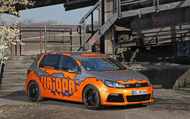 Обои картинки фото 2014-cam-shaft-haiopai-racing-volkswagen-golf, автомобили, volkswagen, haiopai