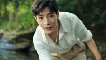 Картинка мужчины xiao+zhan актер рубашка ручей
