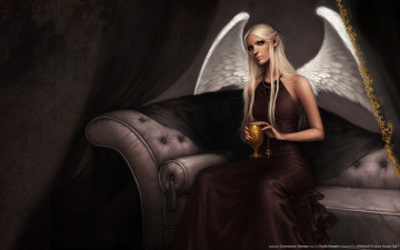 Картинка commission ellarwyn фэнтези ангелы