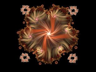 Картинка 3д графика fractal фракталы узор абстракция фон тёмный