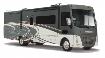 обоя автомобили, дом на колёсах, suncruiser, winnebago, 2016г