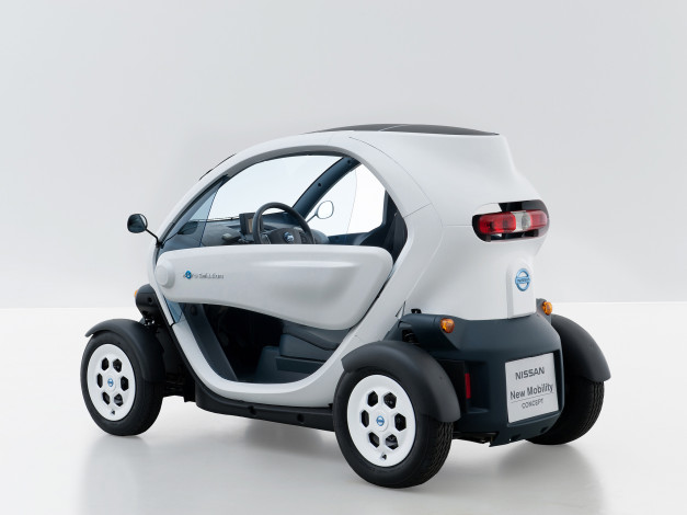 Обои картинки фото nissan new mobility concept 2011, автомобили, nissan, datsun, 2011, concept, new, mobility