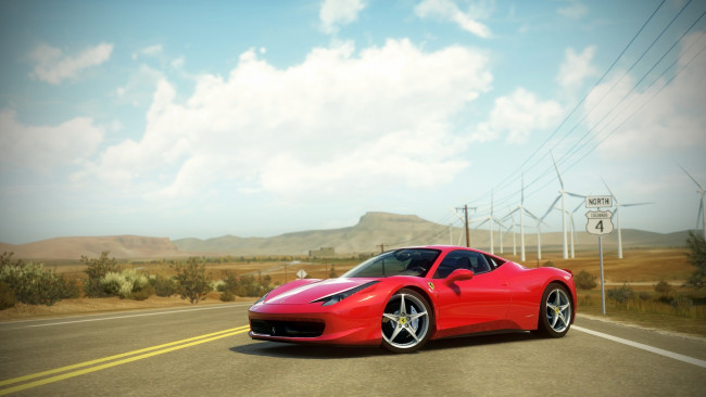 Обои картинки фото видео игры, forza horizon, автомобиль, фон