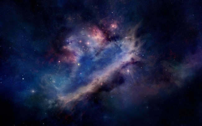 Обои картинки фото космос, галактики, туманности, звезды, туманность
