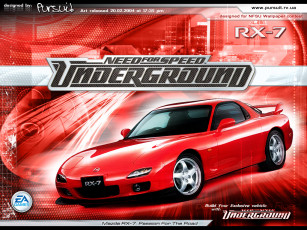 Картинка мазда rx7 видео игры need for speed underground