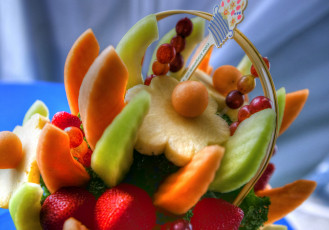 Картинка еда фрукты ягоды витамин с