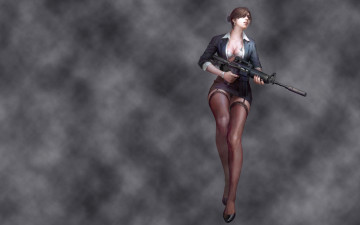 Картинка counter strike online видео игры девушка пушка