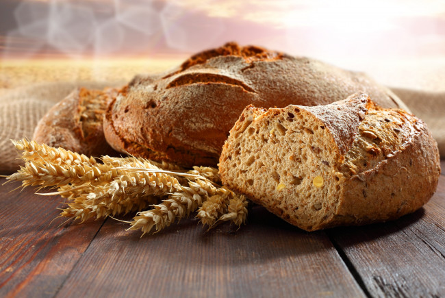 Обои картинки фото еда, хлеб, выпечка, пшеница, злаки