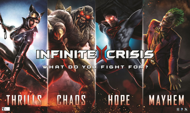 Обои картинки фото видео игры, infinite crisis, infinite, экшен, онлайн, мова, кризис, бесконечный, crisis