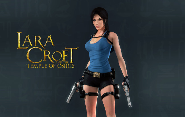 Обои картинки фото видео игры, tomb raider 2013, пистолеты, lara, croft, tomb, raider, девушка, and, the, temple, of, osiris