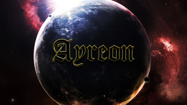 Обои картинки фото ayreon, музыка, логотип