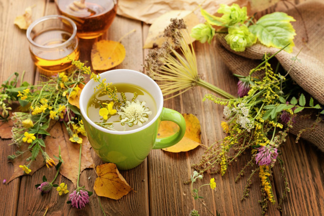 Обои картинки фото еда, напитки,  Чай, растительный, чай