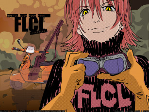 обоя аниме, flcl