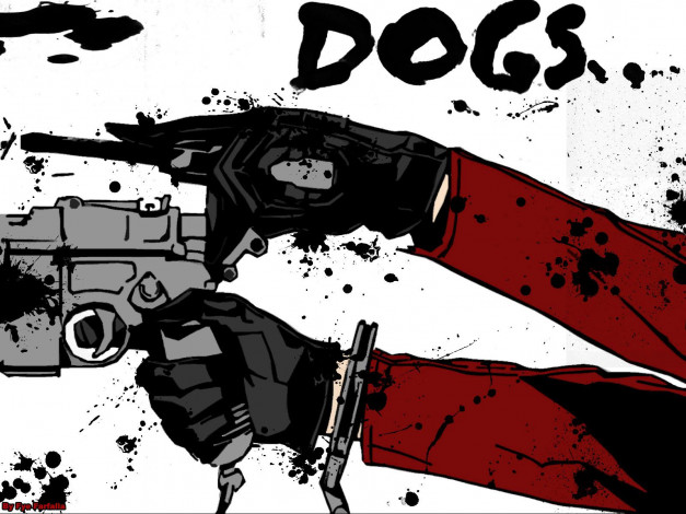 Обои картинки фото аниме, dogs, bullets, carnage
