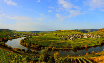 Картинка германия лайвен города пейзажи панорама