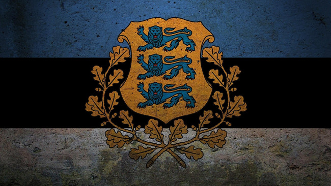 Обои картинки фото разное, флаги, гербы, эстония, eesti, флаг, герб