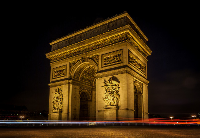 Обои картинки фото paris,  france, города, париж , франция, арка, триумфальная