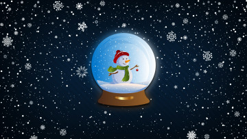 Картинка праздничные векторная+графика+ новый+год фон настроение праздник снег шар зима снежинки минимализм новый год снеговик стеклянный