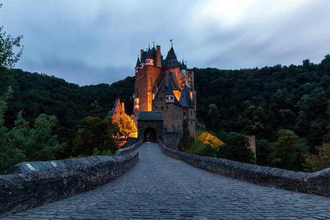 Обои картинки фото eltz castle, города, замки германии, eltz, castle