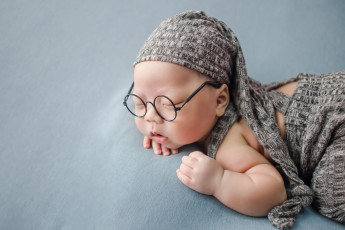 Картинка разное дети младенец колпак очки