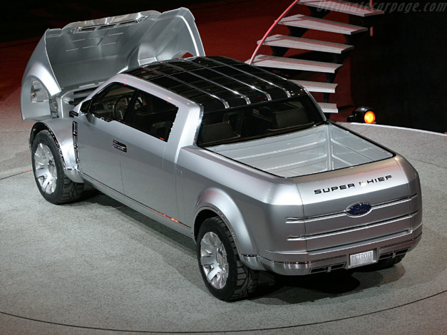 Обои картинки фото ford, f250, super, chief, concept, 2006, автомобили