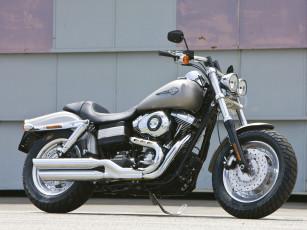 Картинка hd fxdc dyna fat bob 2009 мотоциклы harley davidson