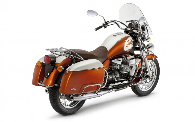Обои картинки фото мотоциклы, moto, guzzi, california, 90, custom, 2012