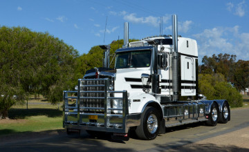 Картинка kenworth автомобили тягач седельный тяжелый грузовик