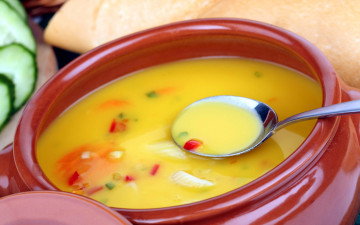 Картинка еда первые+блюда суп овощной