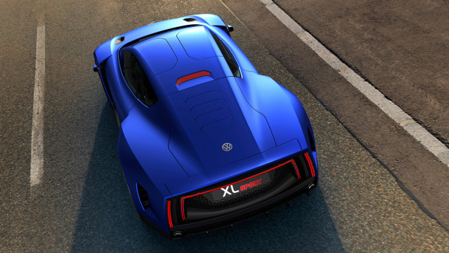 Обои картинки фото volkswagen xl sport concept 2014, автомобили, volkswagen, concept, sport, xl, 2014