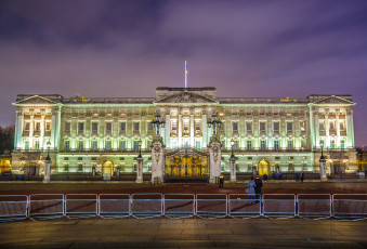 Картинка buckingham+palace города лондон+ великобритания простор