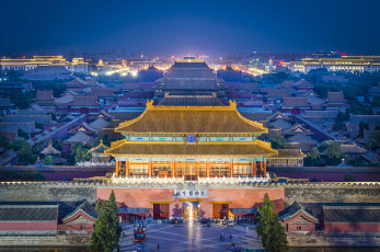 Картинка города пекин+ китай пекин столицы императорский дворец дворцы запретный город