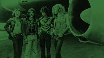 обоя led-zeppelin, музыка, led zeppelin, группа