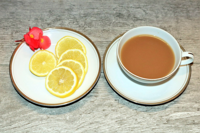 Обои картинки фото еда, напитки,  Чай, лимон, чай