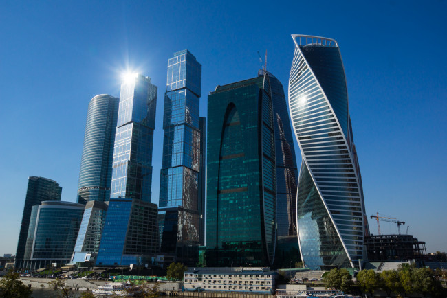 Обои картинки фото города, москва , россия, москва, небоскребы, столицы, moscow-city, москва-сити
